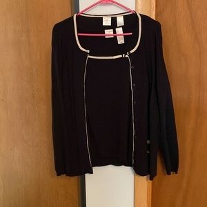 Emma James Woman, Sweater set, Size 1X